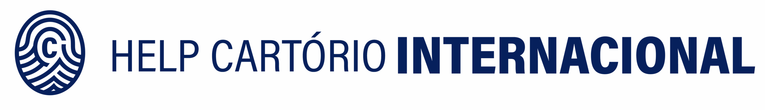 Logo Help Cartório - PNG Horizontal